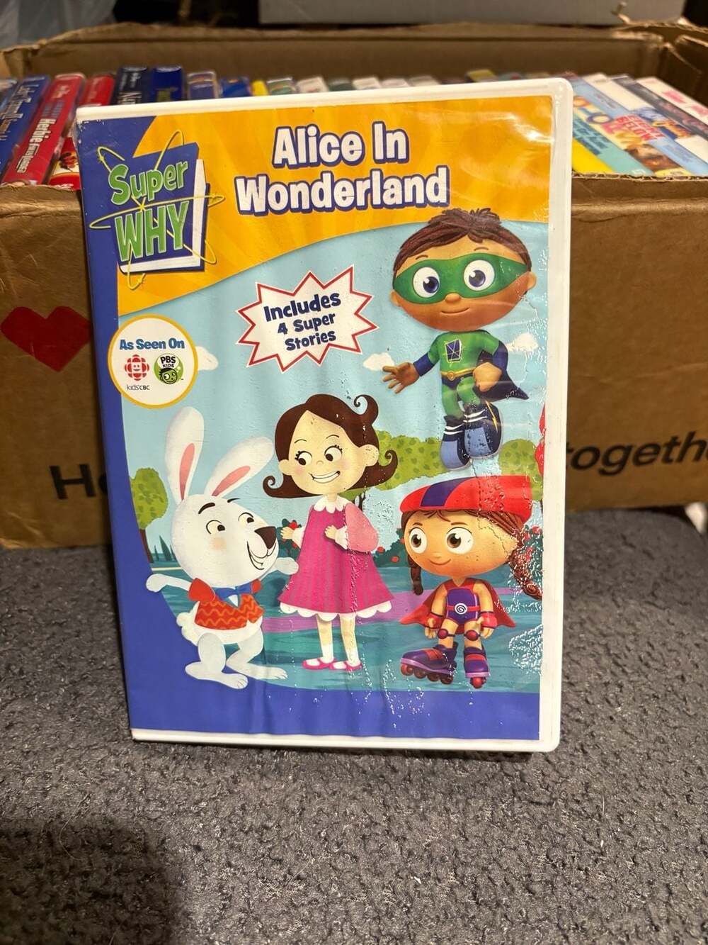 Super Why: Alice in Wonderland DVD